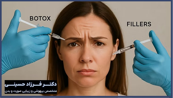 کاندیدای مناسب تزریق همزمان ژل و بوتاکس